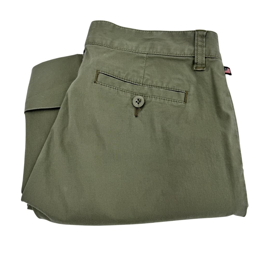 Ralph Lauren Pants Womens 4 (28x24.5 ACTUAL) Green Cropped Coastal Vintage